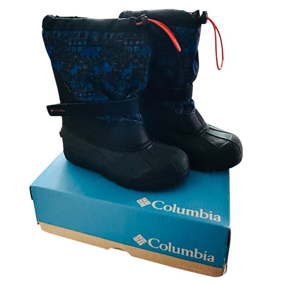 Columbia YOUTH POWDERBUG PLUS II PRINT Boot - Picture 11 of 14
